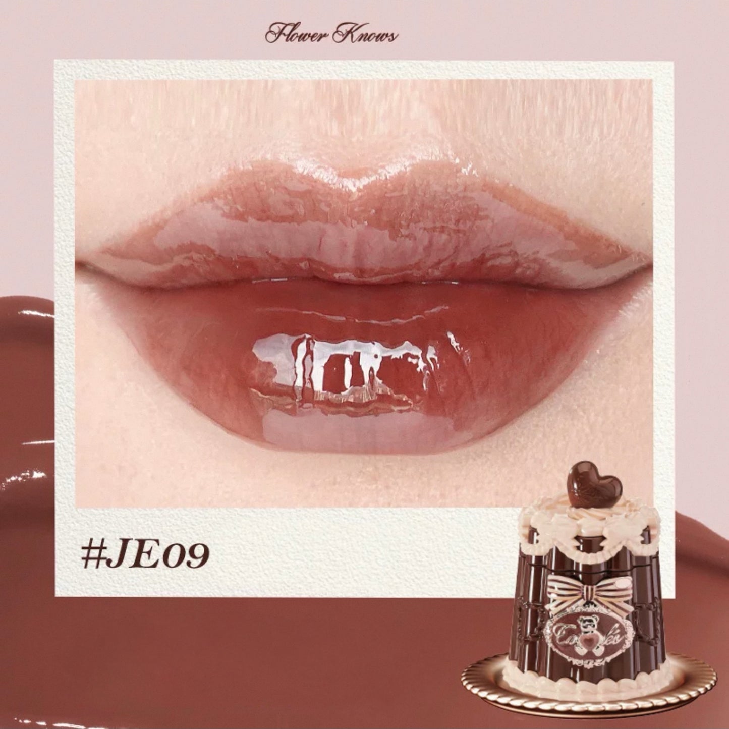 Flower Knows The Sweetie Bear Coating Lip Jelly