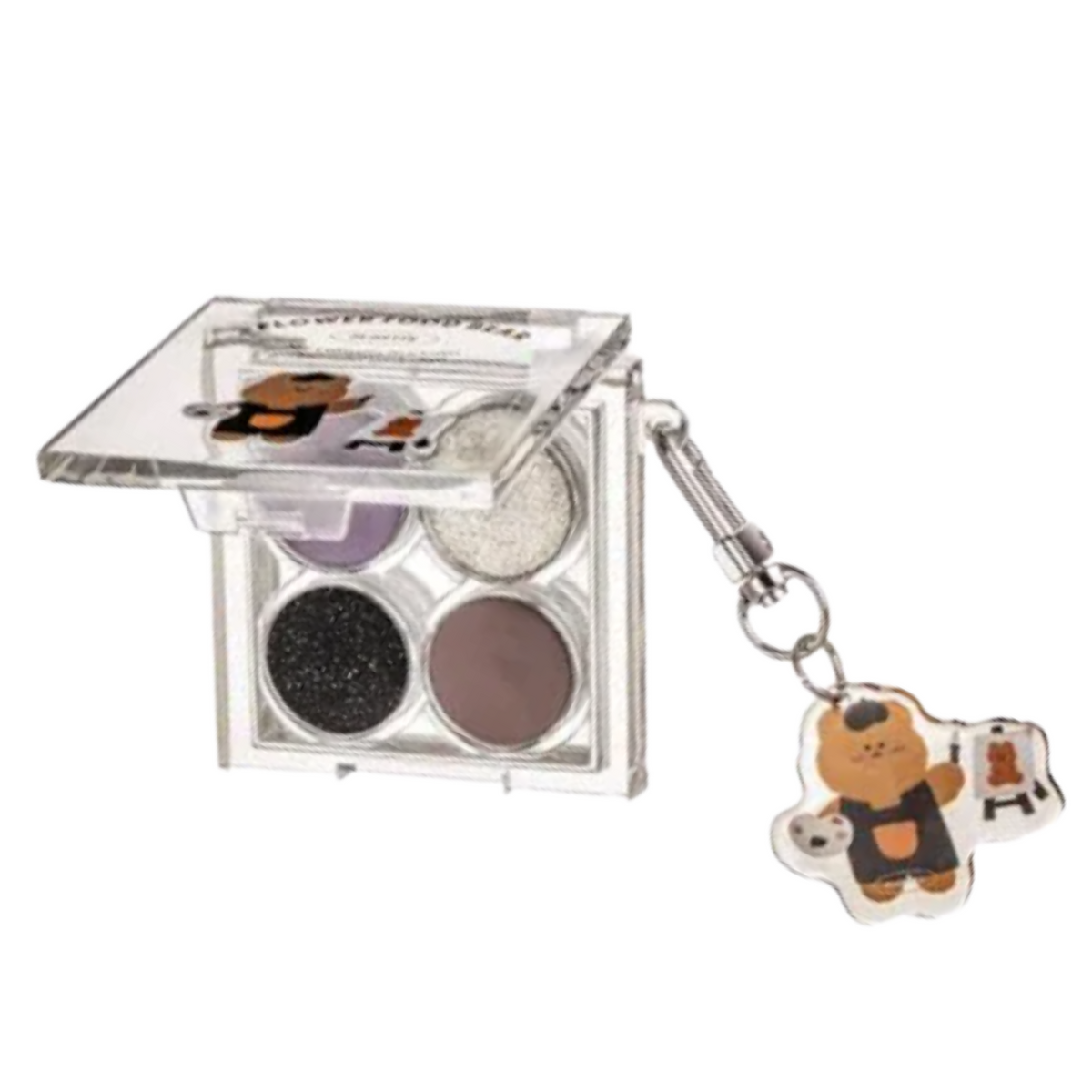 Flortte Flower Food Bear Four-Color Eyeshadow