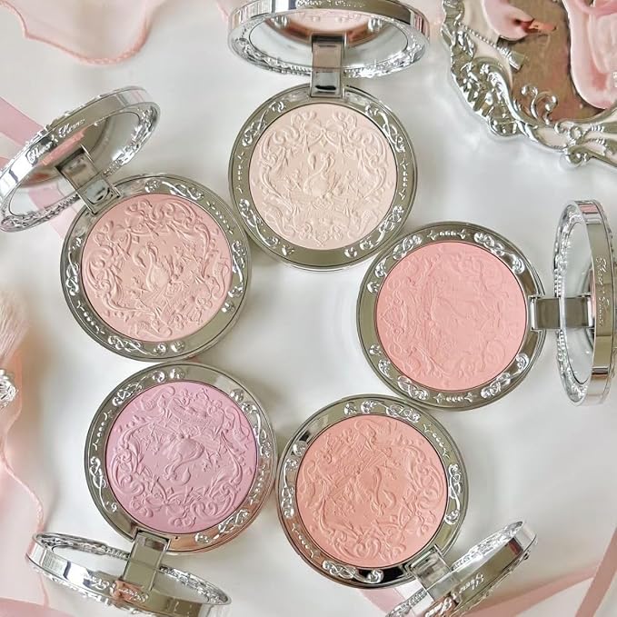Flower Knows Swan Ballet Embossed Blush