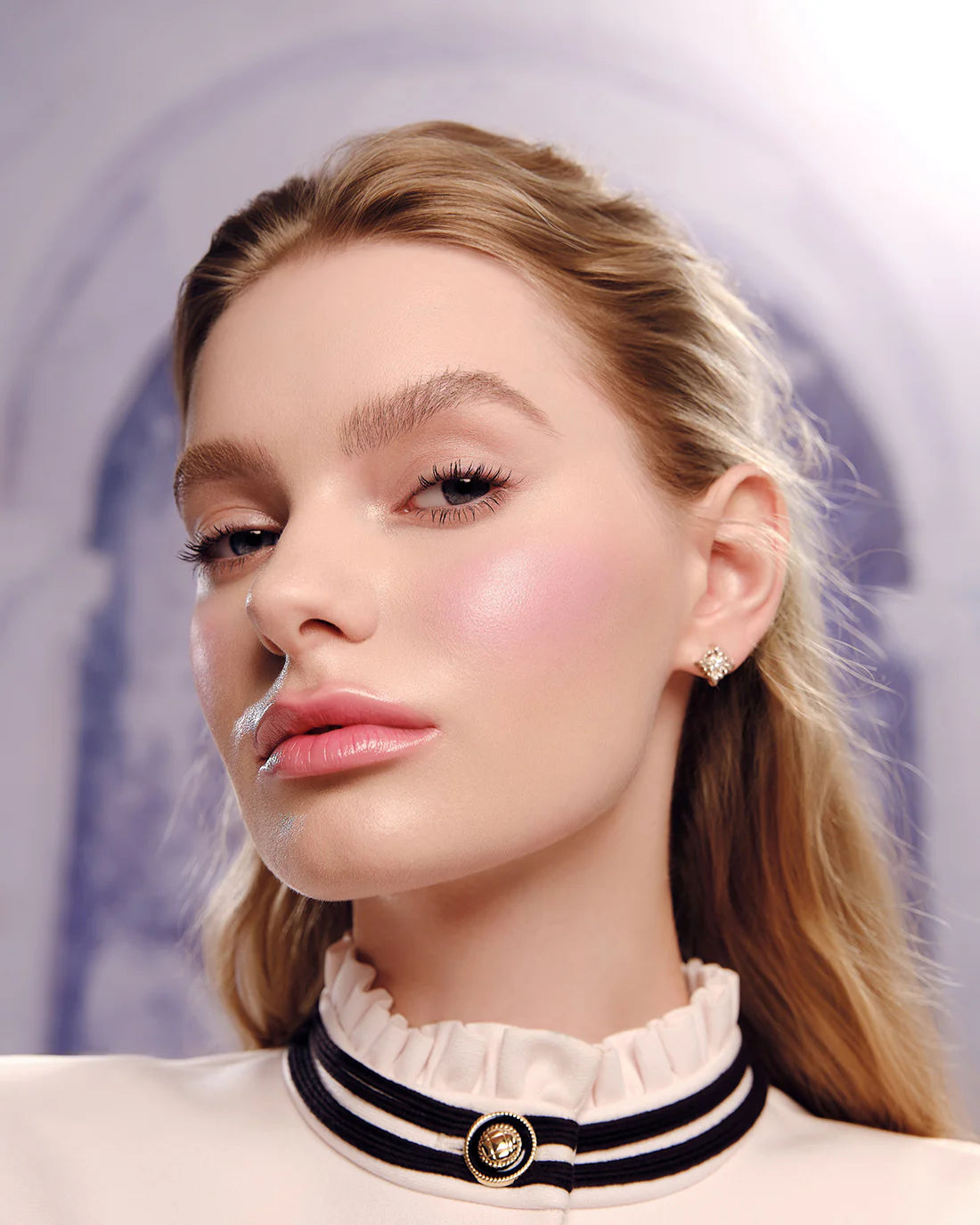 Flower Knows Knight Unicorn Satin Blush