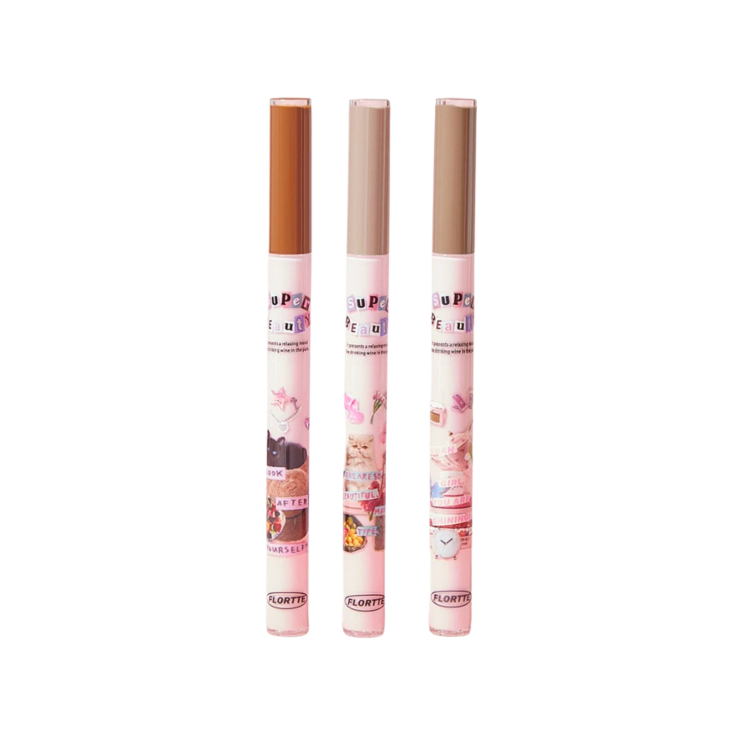 Flortte I Am Super Beauty Liquid Eyebrow Pen