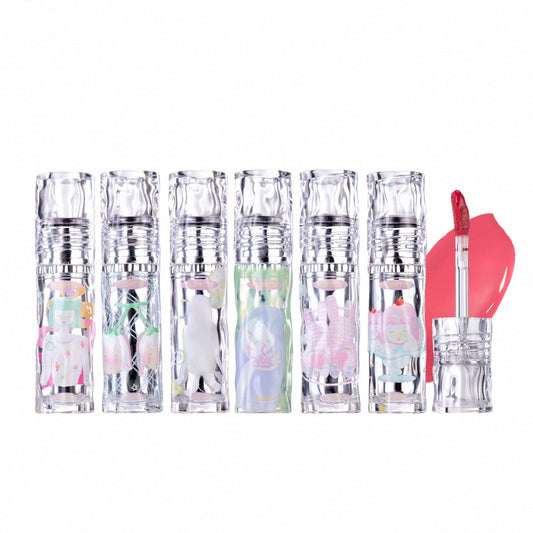 Flortte Girl's World Non-Stick Cup Lip Lacquer