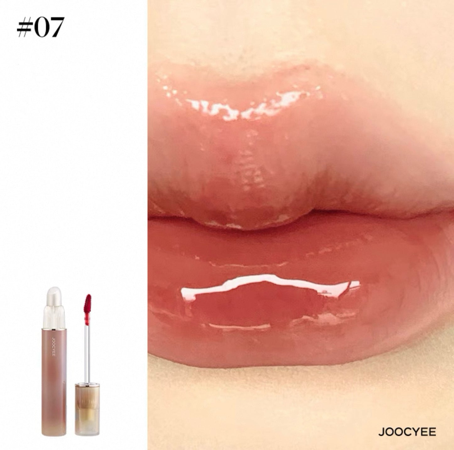 JOOCYEE New Jelly Blending Brush Glazed Lip Gloss