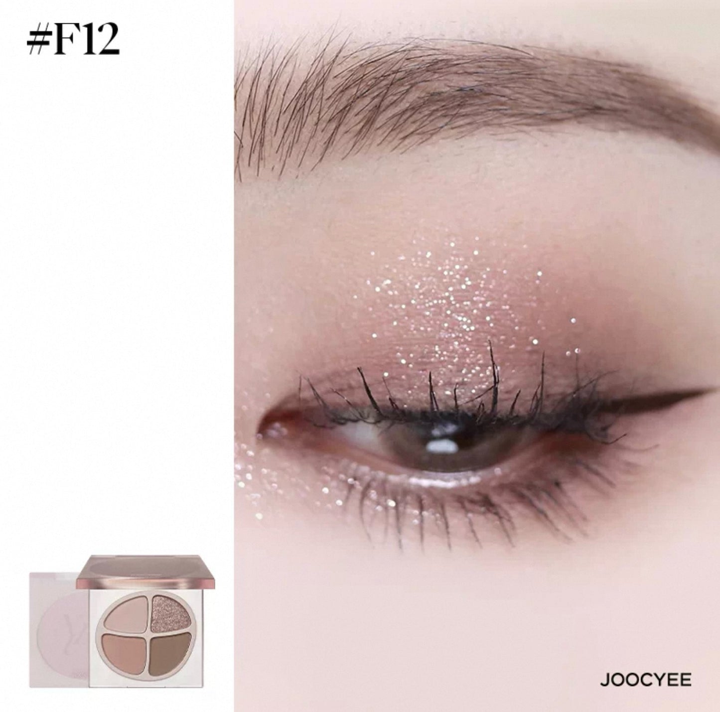 JOOCYEE 4 Shades Eyeshadow Palette