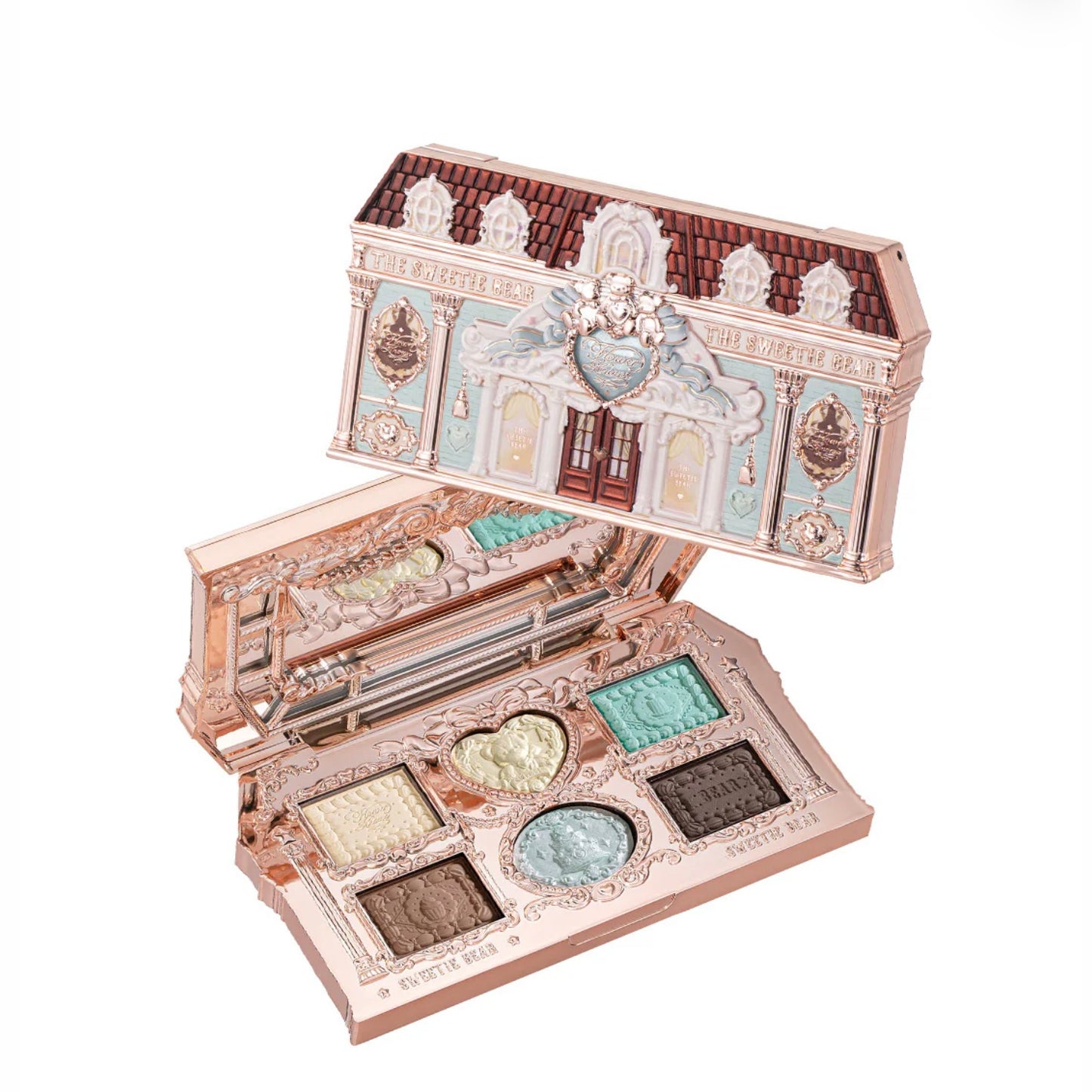 Flower Knows The Sweetie Bear 6-Color Makeup Palette