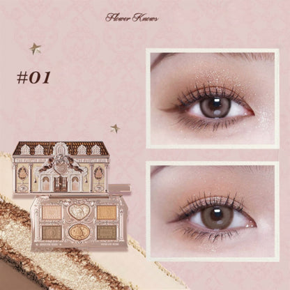 Flower Knows The Sweetie Bear 6-Color Makeup Palette