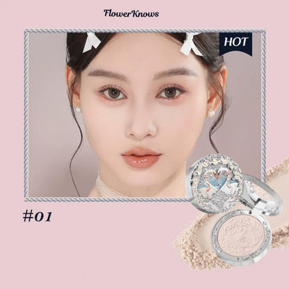 Flower Knows Swan Ballet Embossed Blush