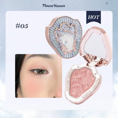 Flower Knows Makeup Unicorn Strawberry Rococo Embossed Blush