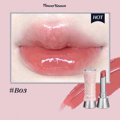 Flower Knows Swan Ballet Shine Lipstick