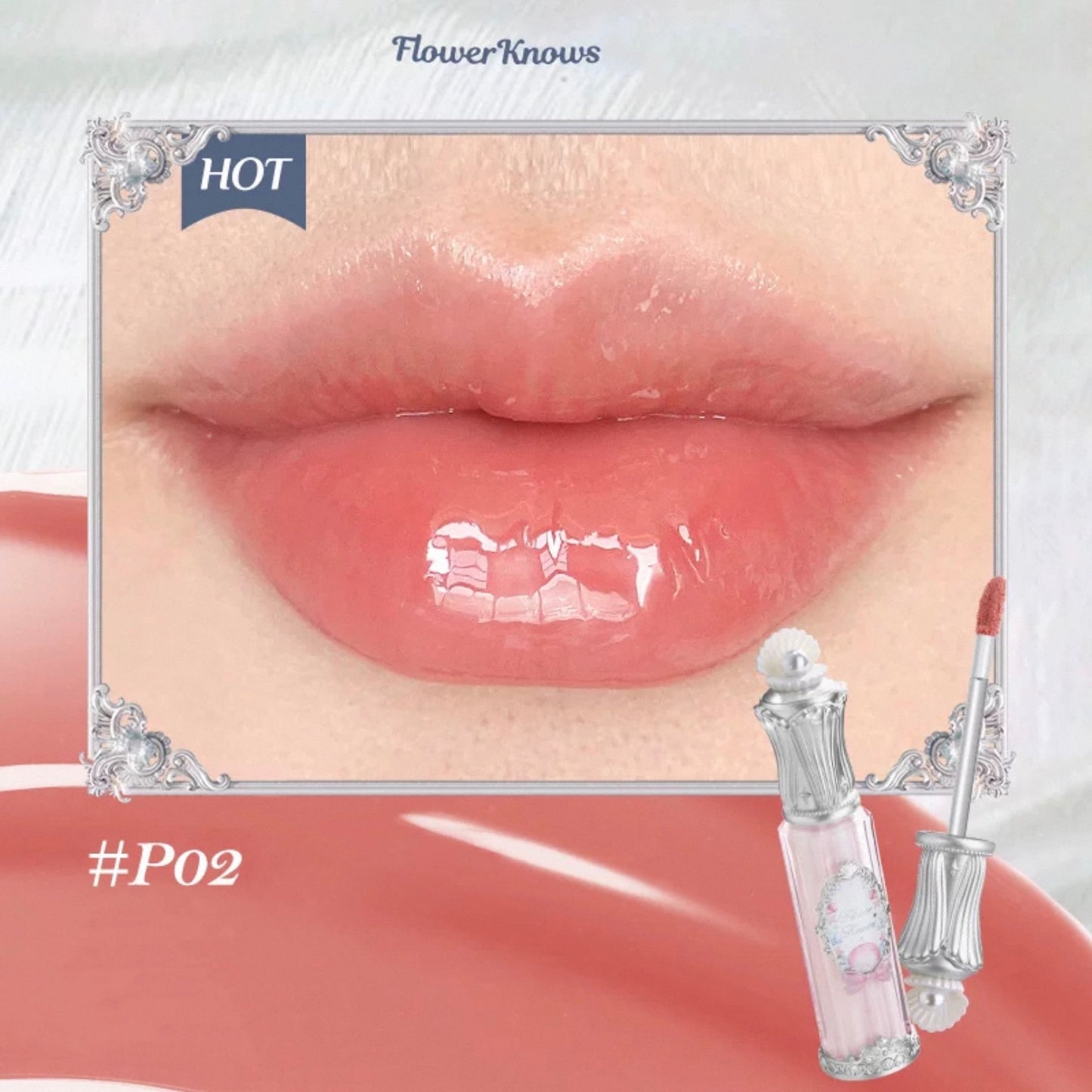 Flower Knows Shell's Jewel Nourishing Lip Glaze