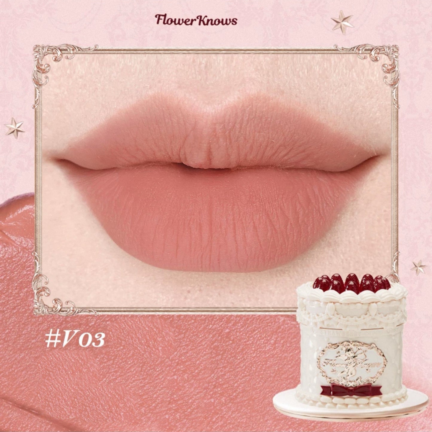 Flower Knows Strawberry Cupid Cake Lip Cream