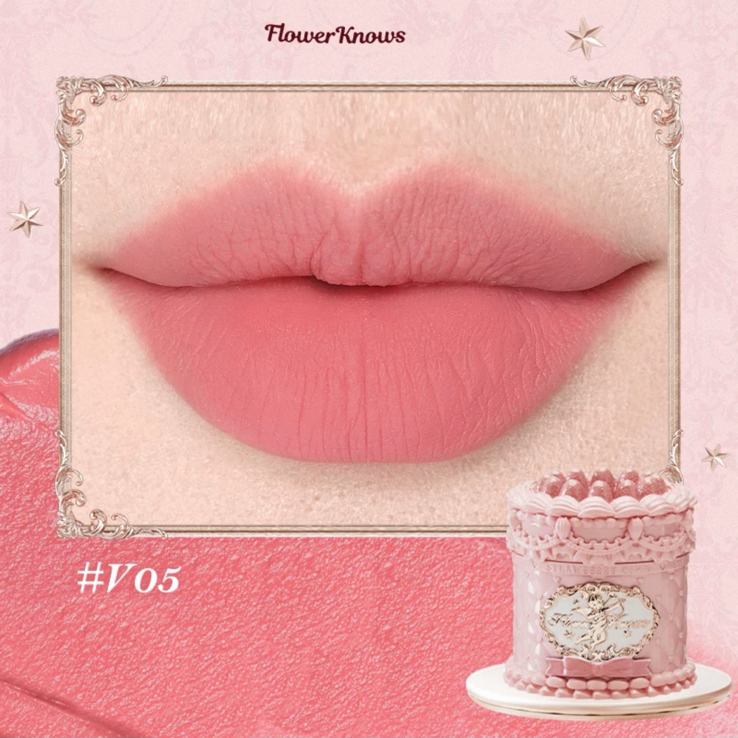 Flower Knows Strawberry Cupid Cake Lip Cream