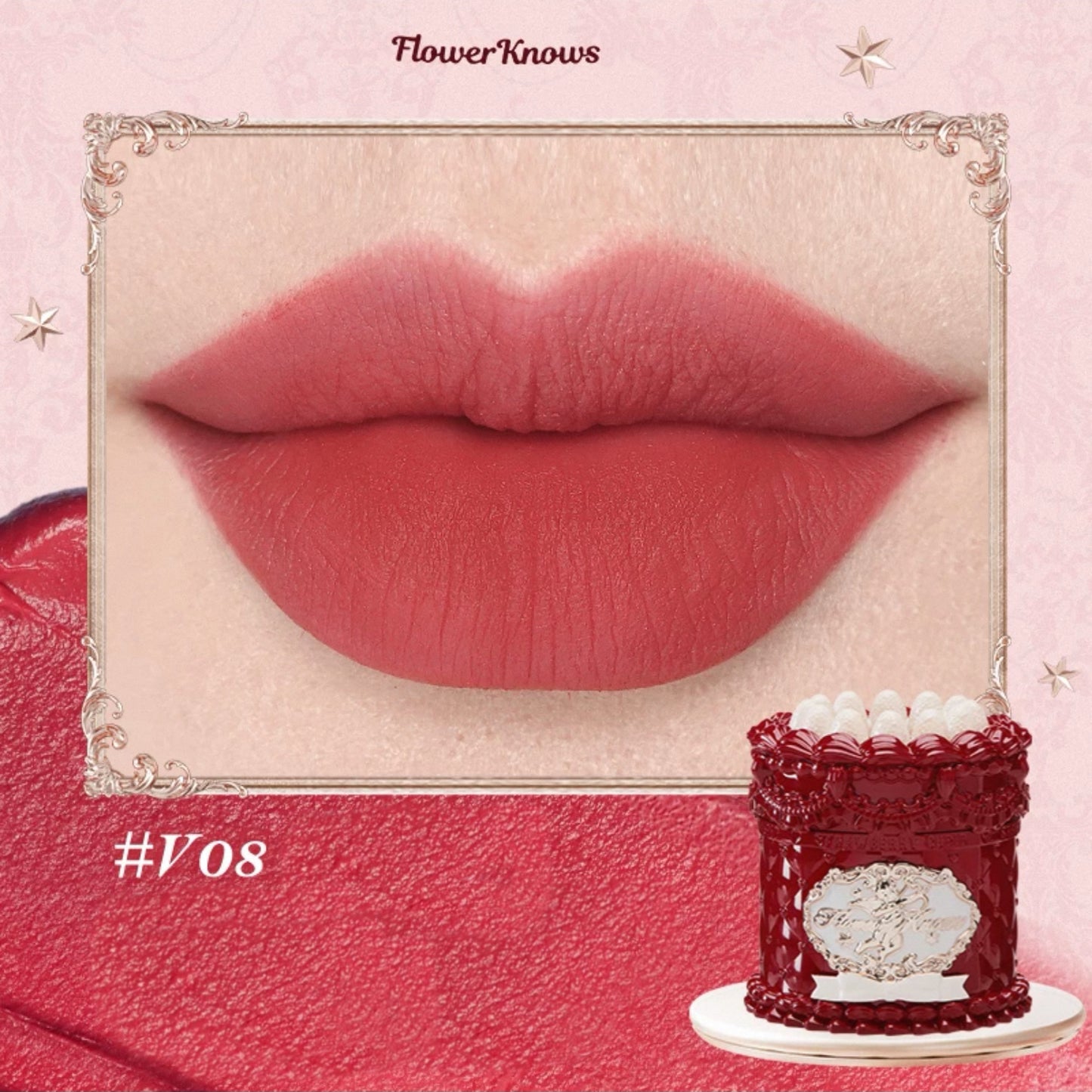 Flower Knows Strawberry Cupid Cake Lip Cream