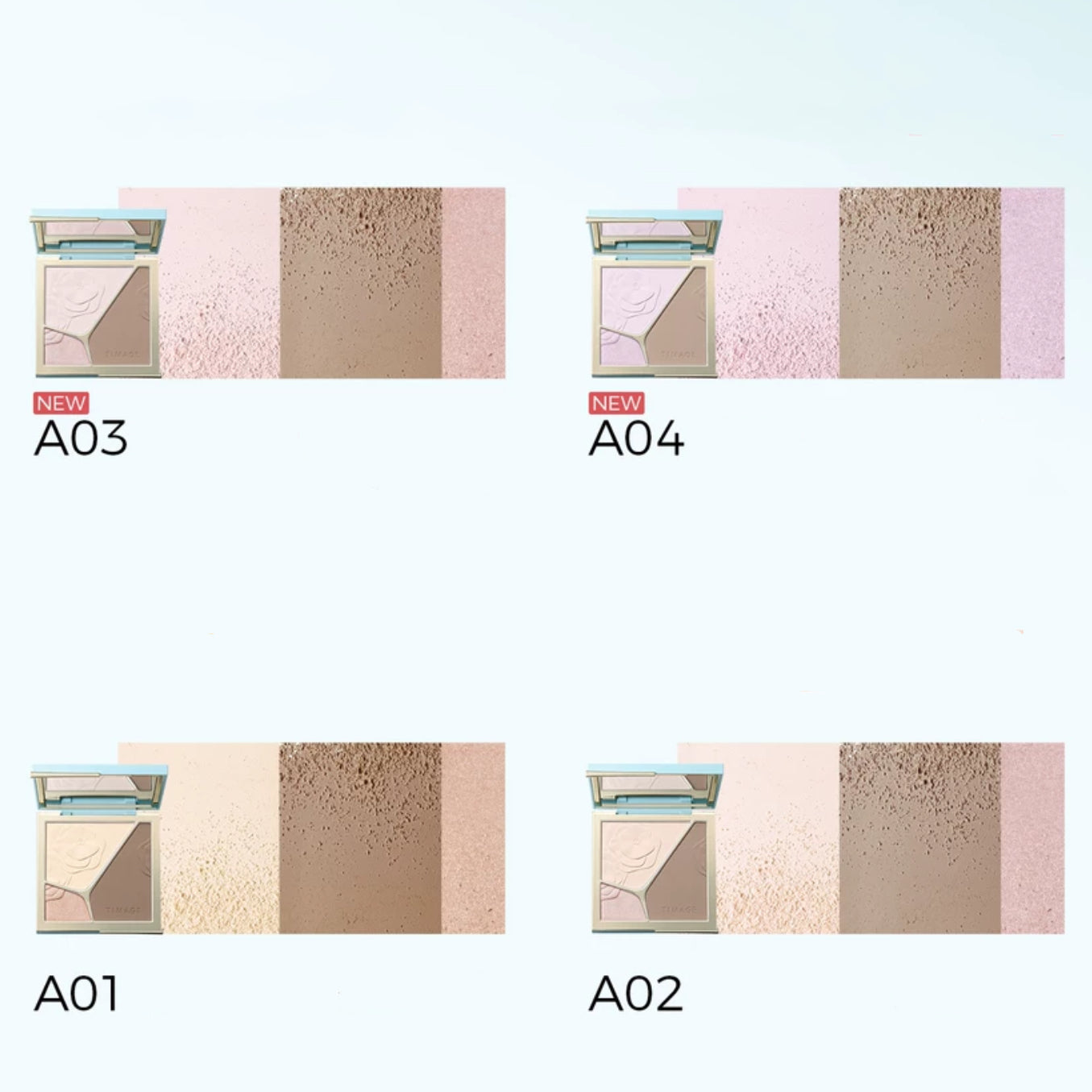 Timage Timage Light & Shadow Contour Palette