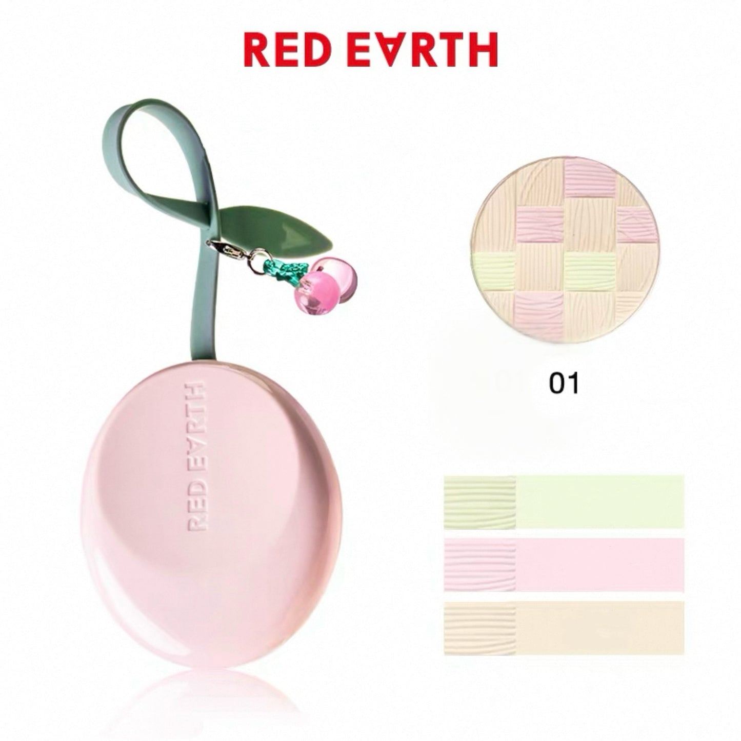 Redearth 3-in-1 Powder Compact
