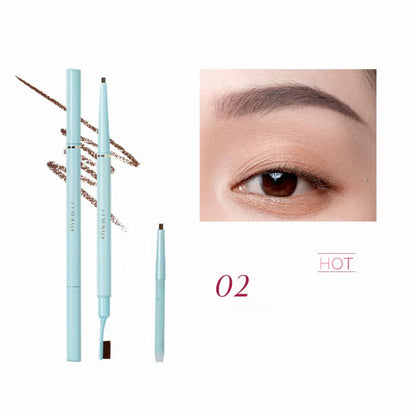 Timage Dual-Ended Eyebrow Pencil With Refill