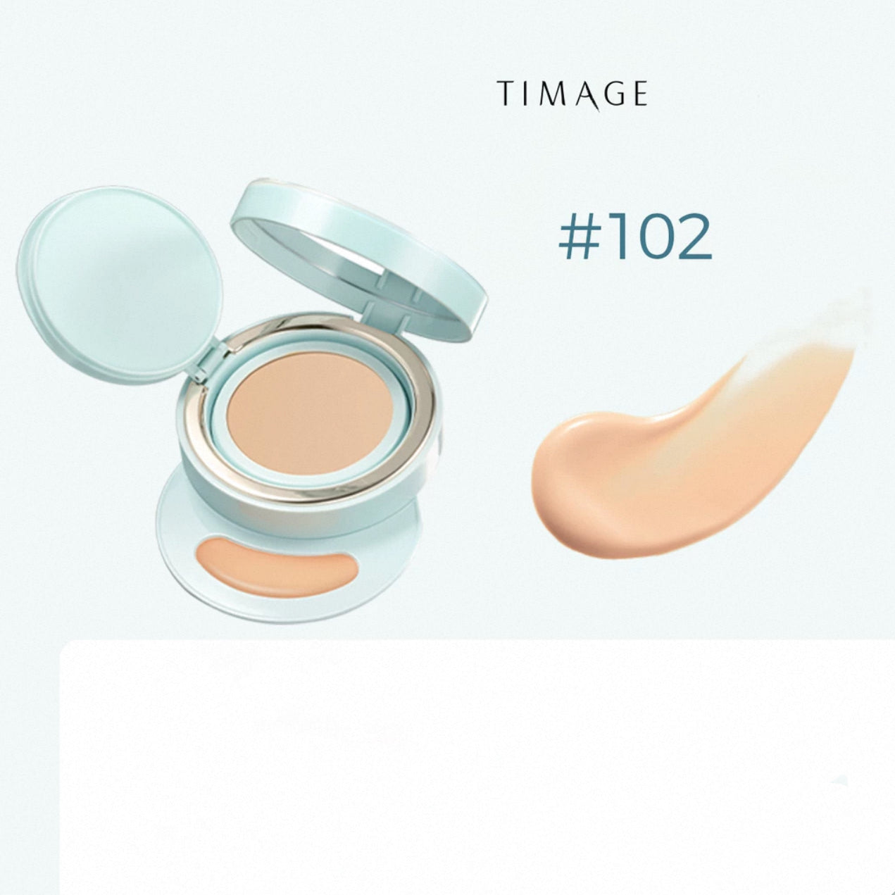 Timage Twin Cushion Foundation  Set (with Refill & Concealer)