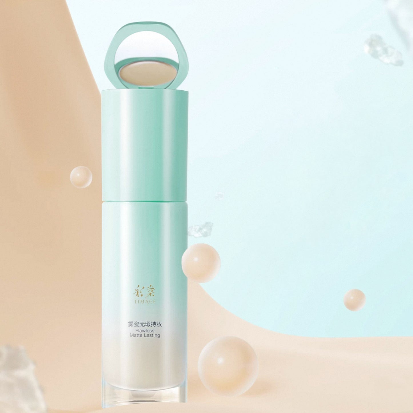 Timage Small round tube foundation liquid