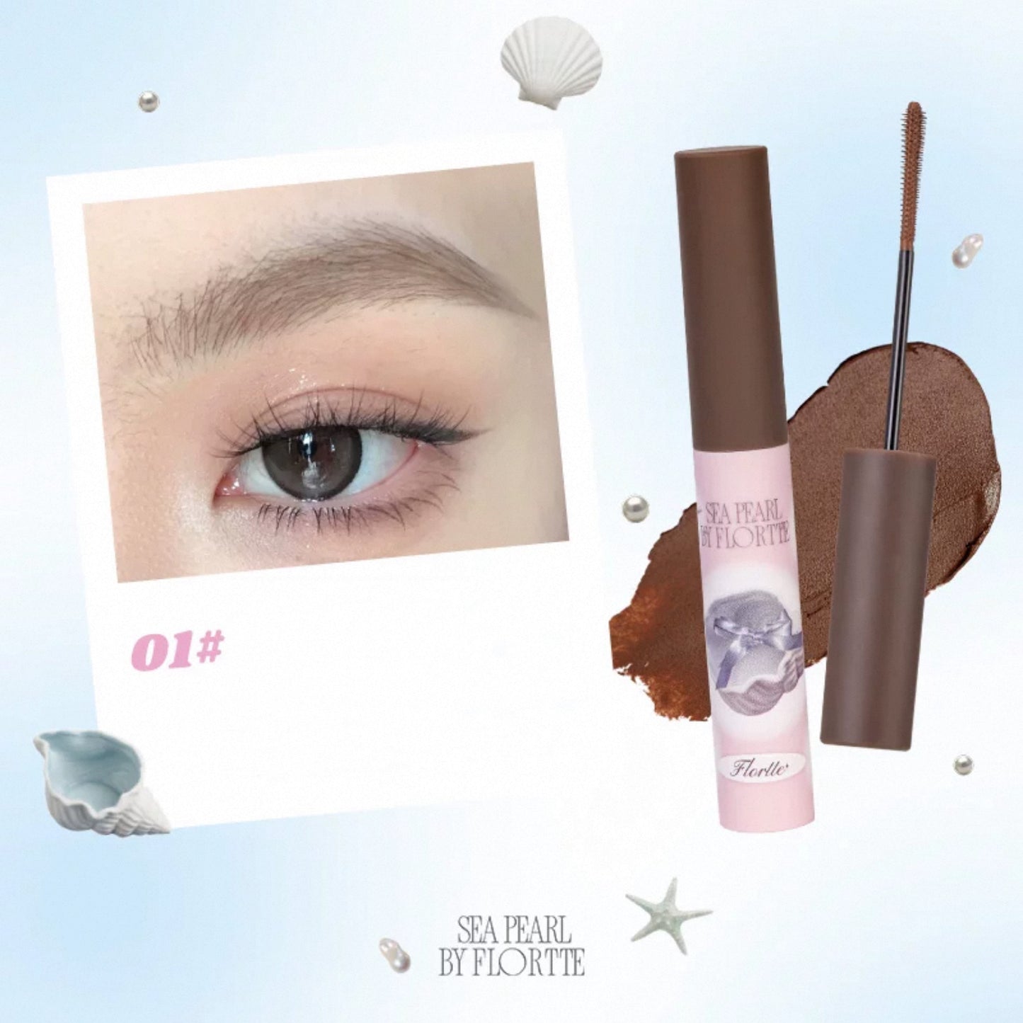 Flortte sea & pearl Eyebrow Tint