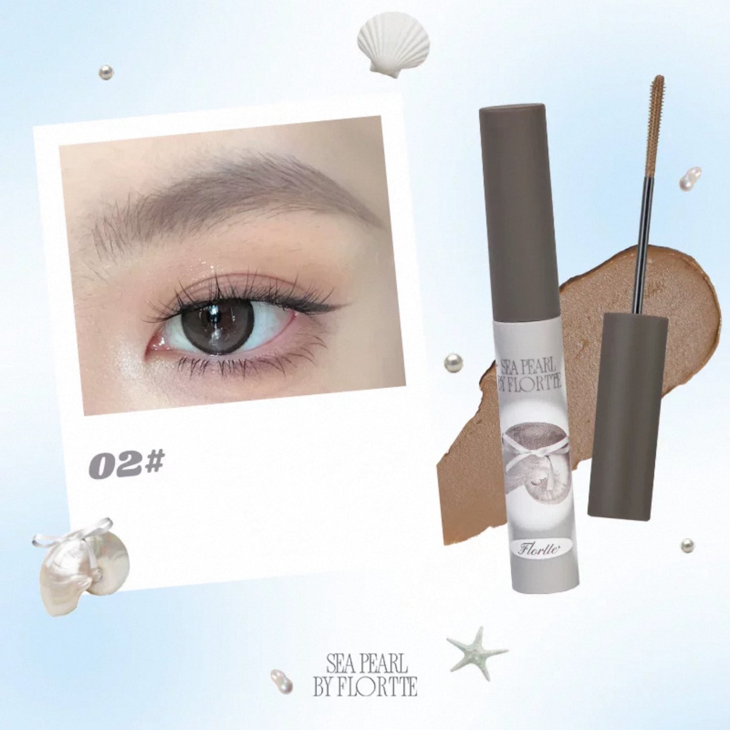 Flortte sea & pearl Eyebrow Tint