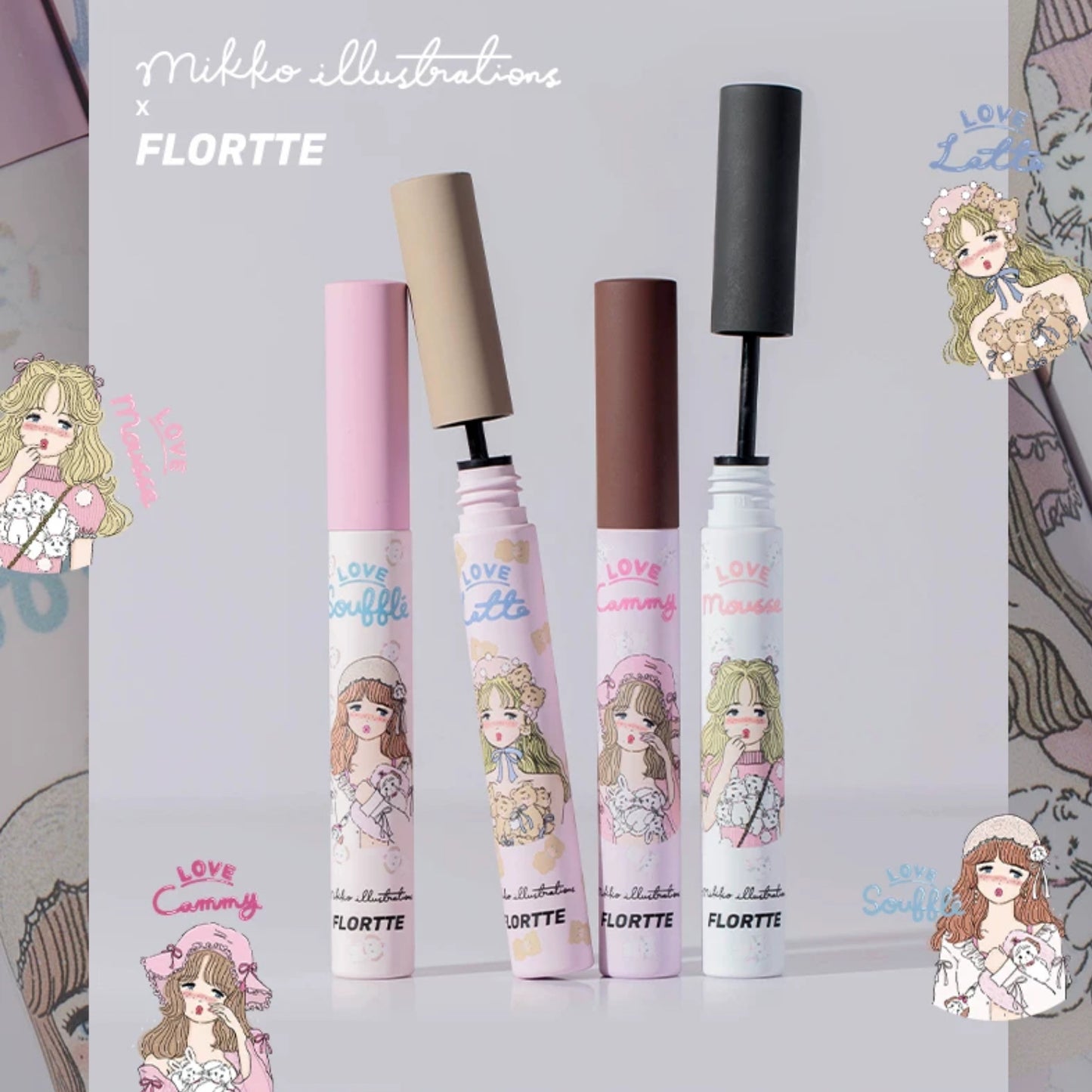 Flortte Mikko Long Curling Mascara Primer