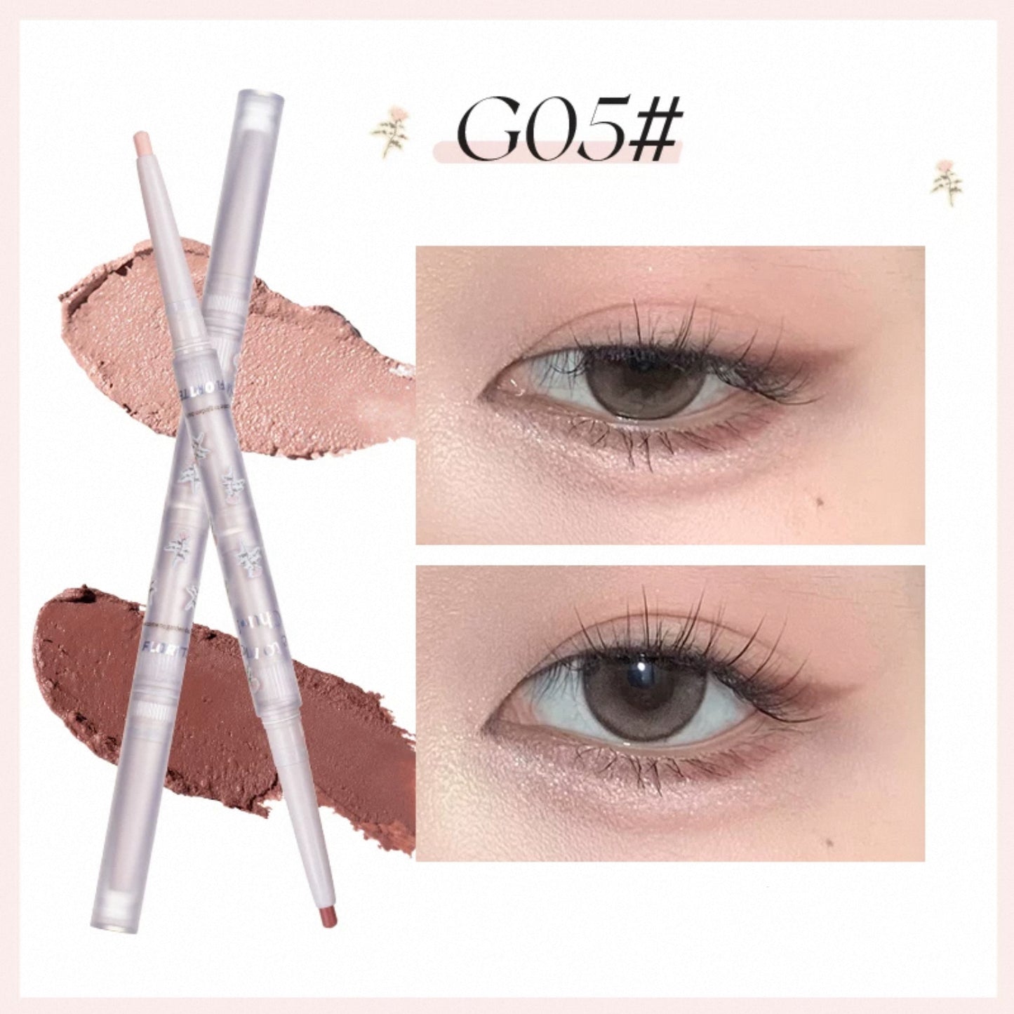 Flortte Chu Chu Baby Double Header Eyeliner