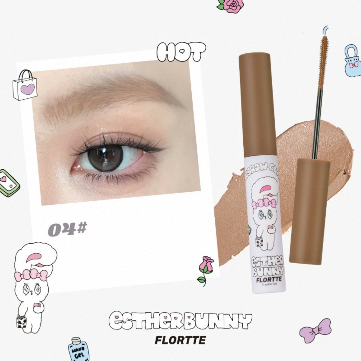 Flortte Esther Bunny Eyebrow Tint