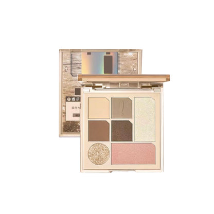 Chioture Seven-Color Disk Eyeshadow Palette