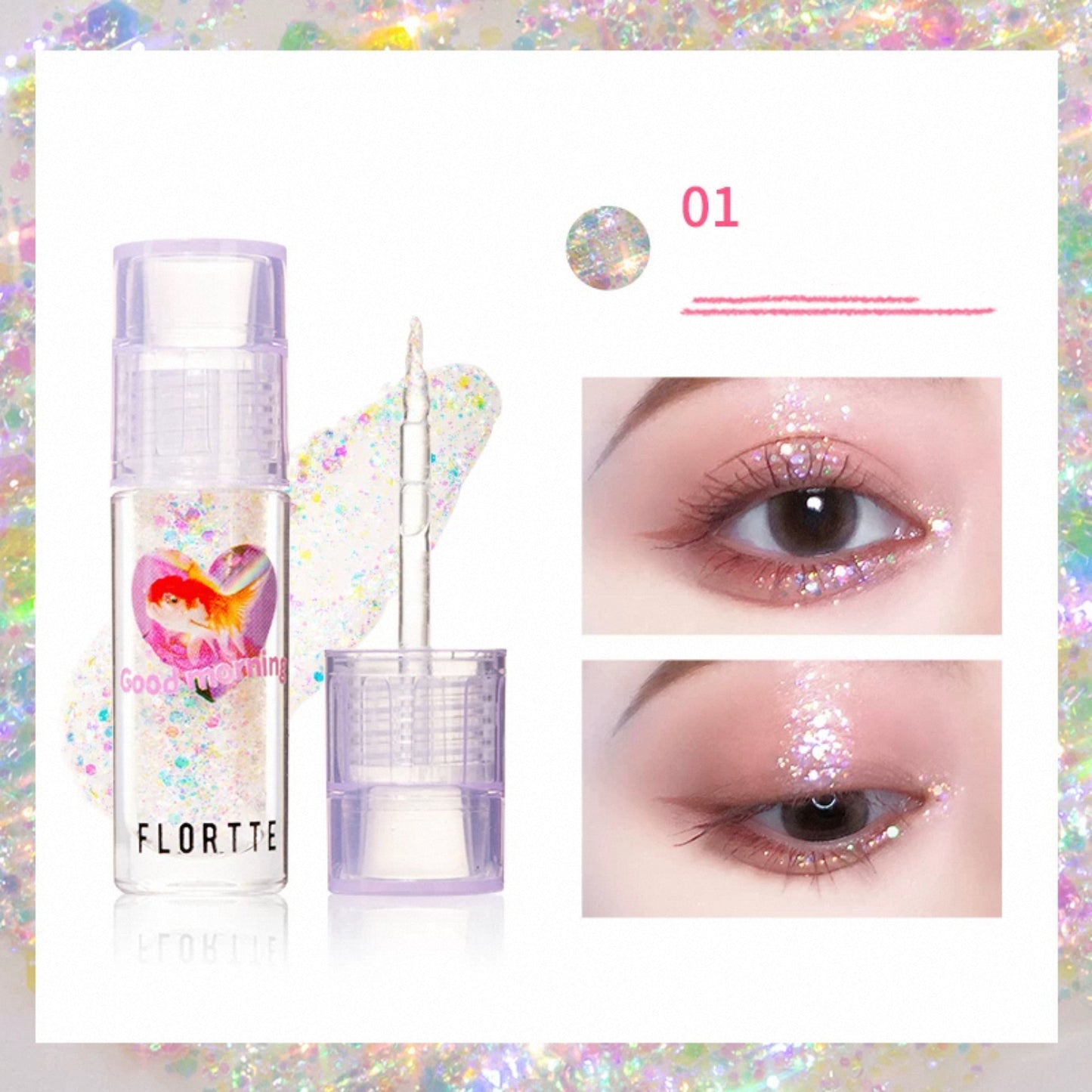 Flortte Heart Attack Liquid Eyeshadow