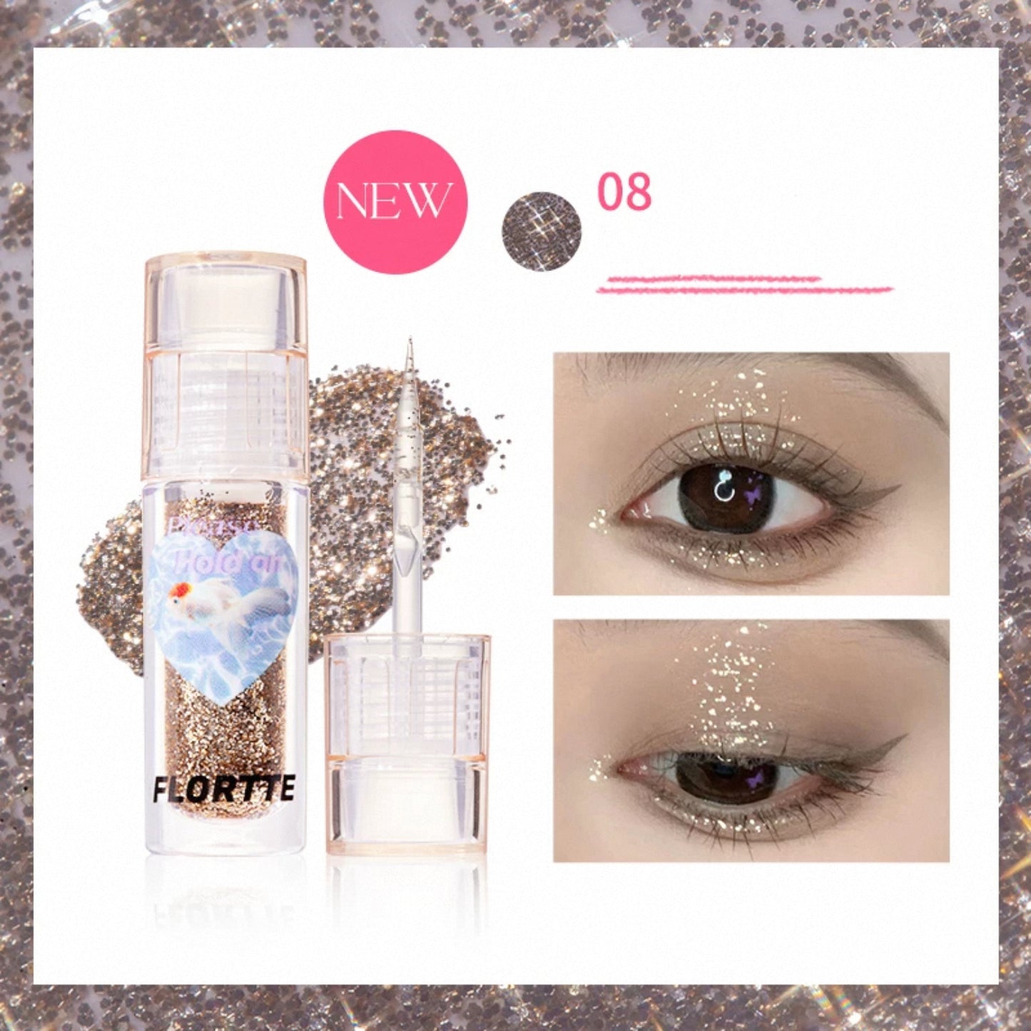 Flortte Heart Attack Liquid Eyeshadow