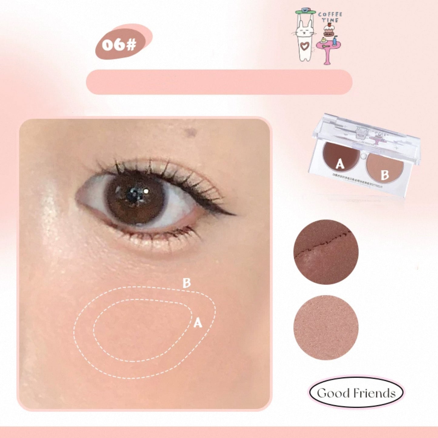 Flortte Good Friends Club Multi Purpose＆Blusher