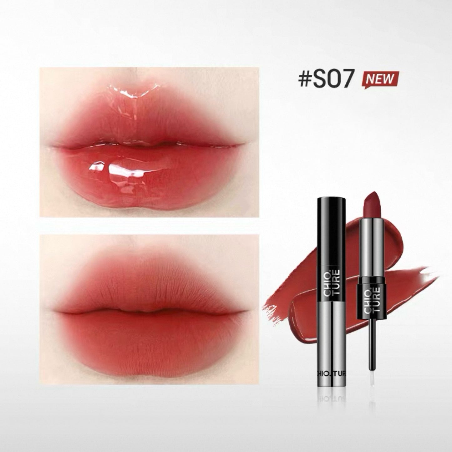 Chioture Dual-Ended Raincoat Lipstick