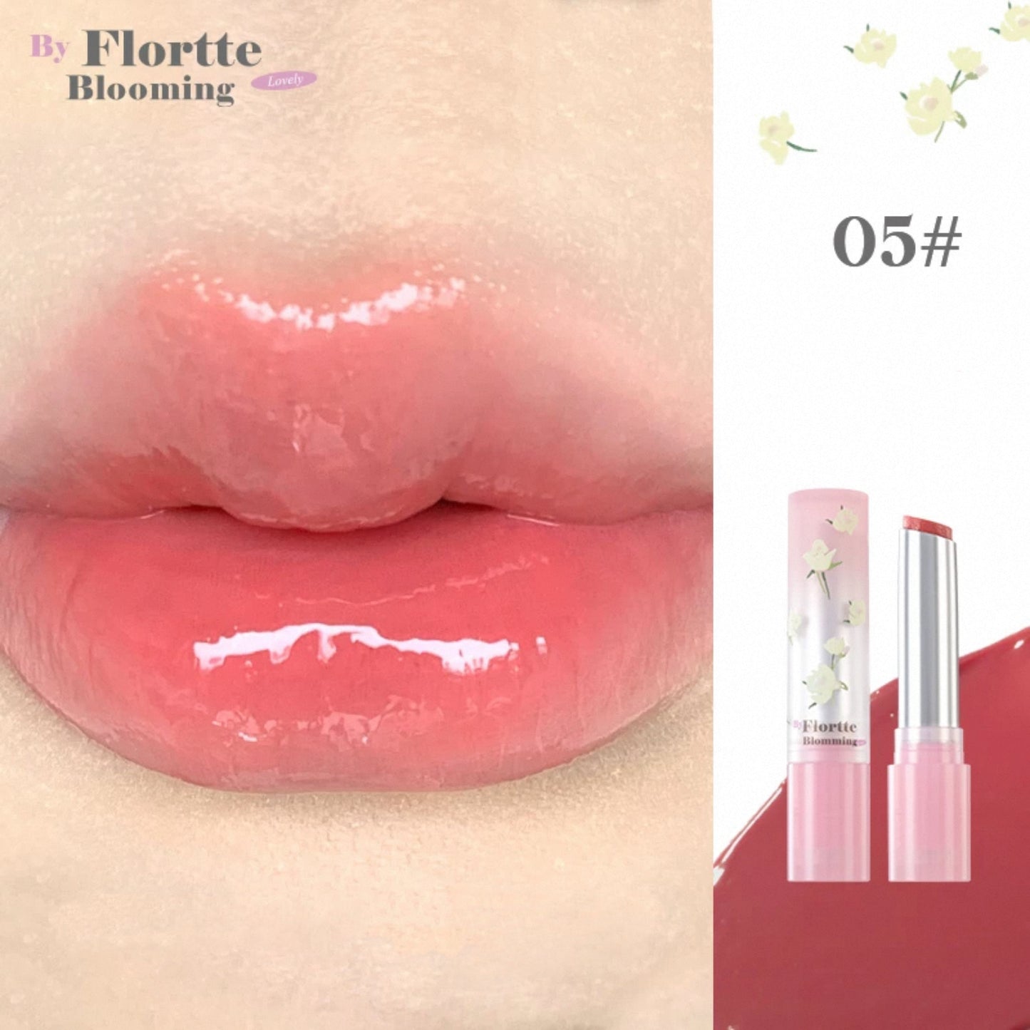 Flortte Love Yourself Non-Stick Lip Gloss