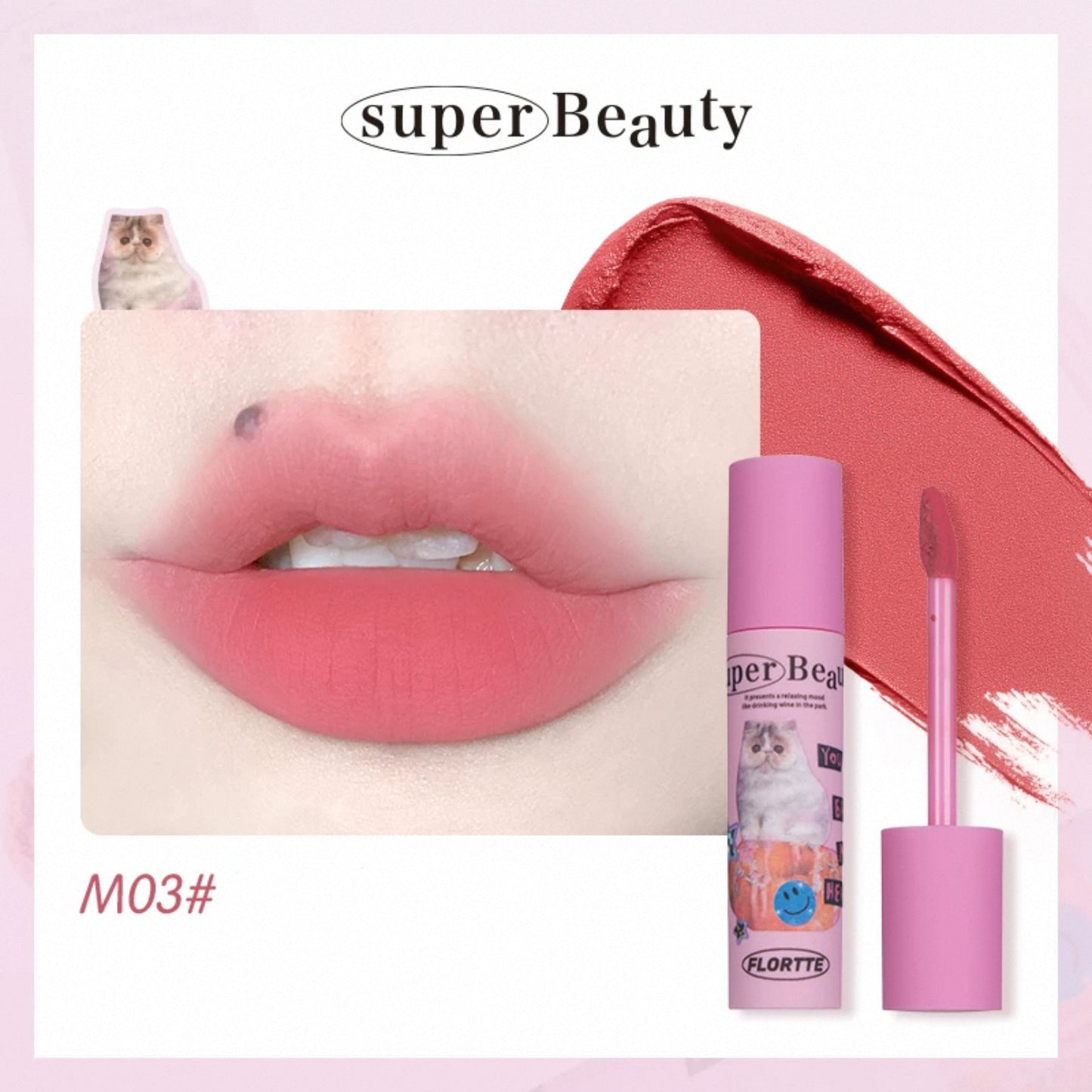 Flortte I Am Super Beauty Lip Cream