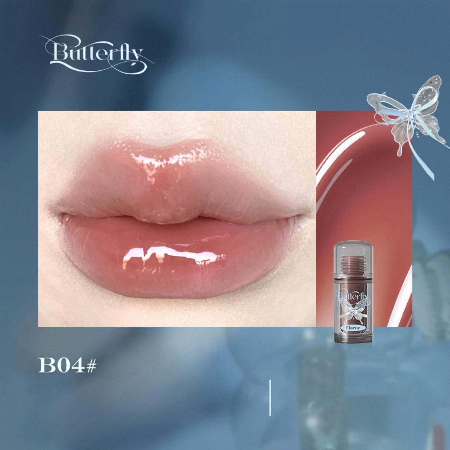 Flortte Twin Butterfly Series Lip Serum