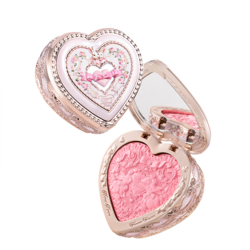Flower Knows Bunny Garden Embossed Blush