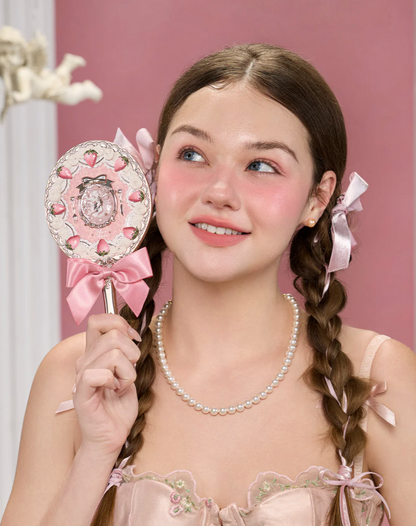 Flower Knows Strawberry Cupid Hand Mirror