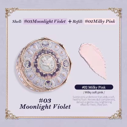 Flower Knows Knight Unicorn Cloud Loose Setting Powder