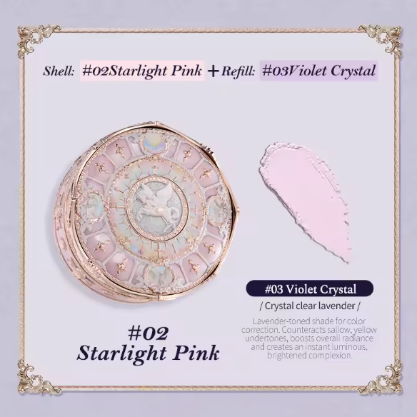 Flower Knows Knight Unicorn Cloud Loose Setting Powder
