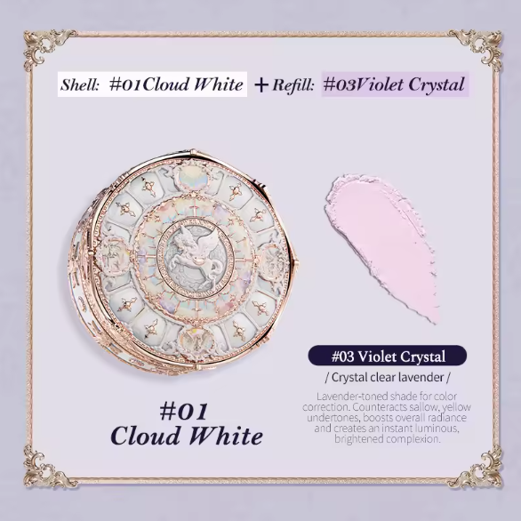 Flower Knows Knight Unicorn Cloud Loose Setting Powder
