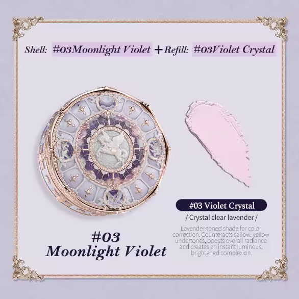 Flower Knows Knight Unicorn Cloud Loose Setting Powder