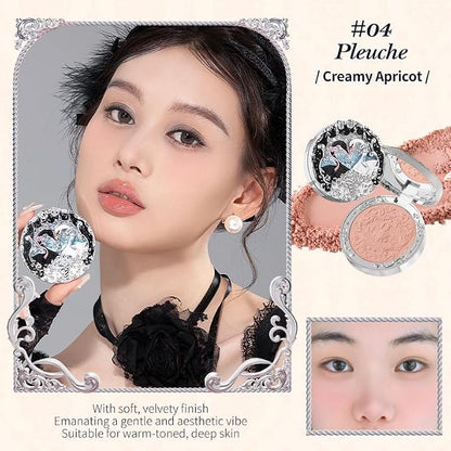 Flower Knows Swan Ballet Embossed Blush
