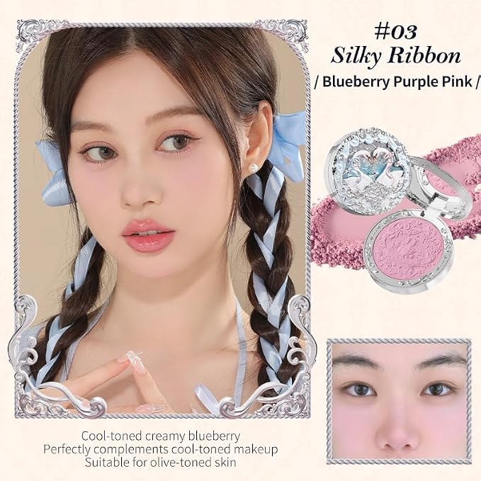 Flower Knows Swan Ballet Embossed Blush