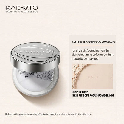 KATO-KATO Skin Fit Focus Soft Setting Powder
