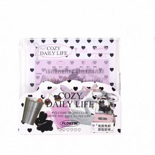 Flortte Segmented Self-Adhesive Glue-Free False Eyelash