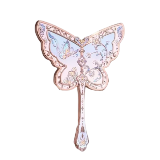 Flower Knows Butterfly Limited Edition Hand Mirror