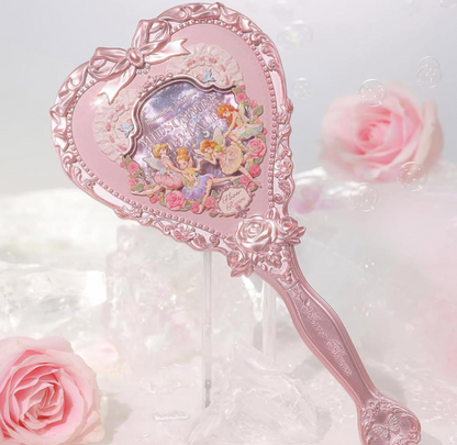 Flower Knows Midsummer Fairytales Handheld Mirror