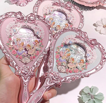 Flower Knows Midsummer Fairytales Handheld Mirror