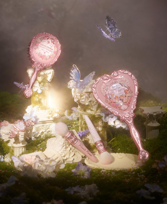 Flower Knows Midsummer Fairytales Handheld Mirror