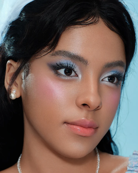 Flower Knows Snow Ballet Six-Color Satin Makeup Palette